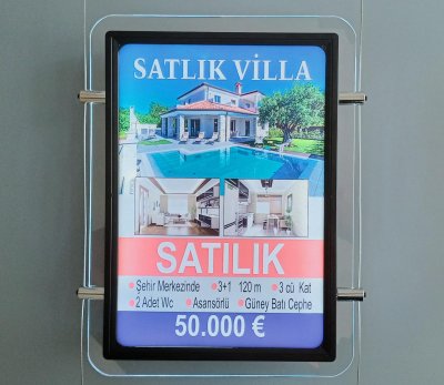 a3 Dikey LED'Lİ
