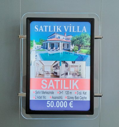 a4 Dikey LED'Lİ